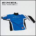 E-GOALIE SHIRT Blue/Black